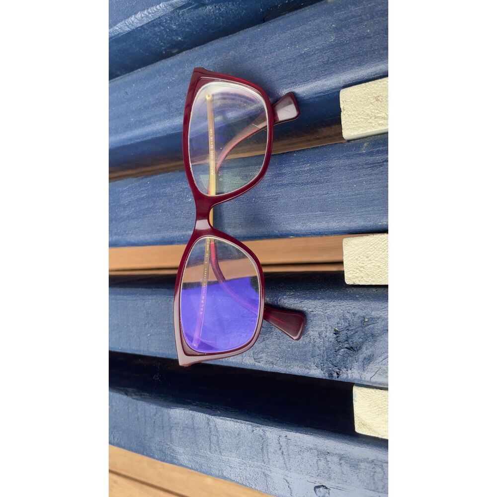 Ralph Lauren RA7130 Burgundy Eyeglass Frames Progressive Bifocal Lenses 52-16